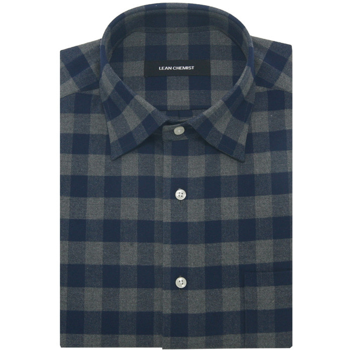 FLANNEL BIG SQUARE NAVY