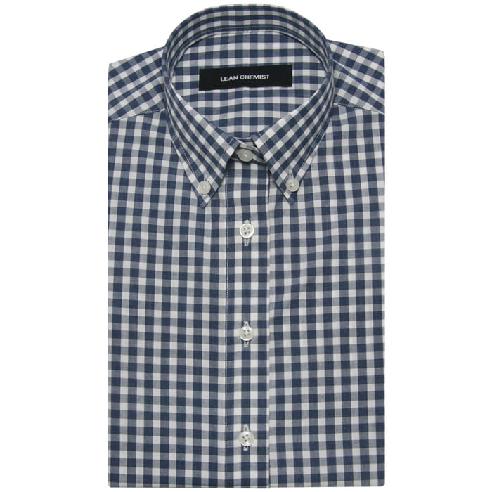 FADE GINGHAM NAVY